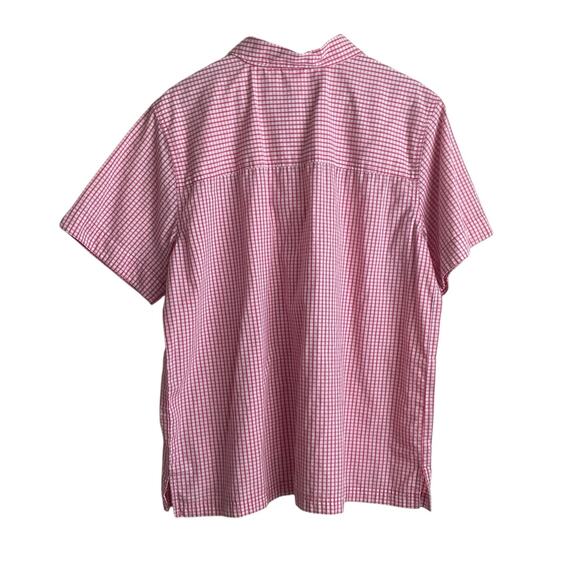 VTG Bobbie Brooks Women Top 18/20 Check Button Preppy Coastal Y2K Retro Cowgirl - Picture 3 of 13